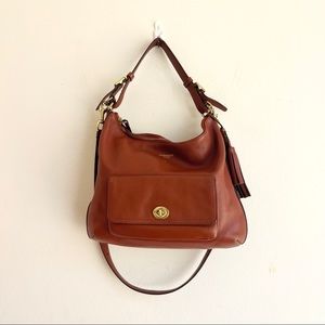 Coach Cognac Leather Purse